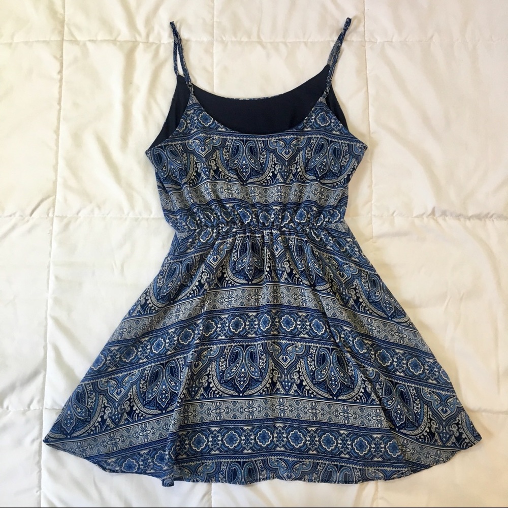 PERFECT FOR SUMMER Forever 21 Blue Dress - Picture 2 of 5